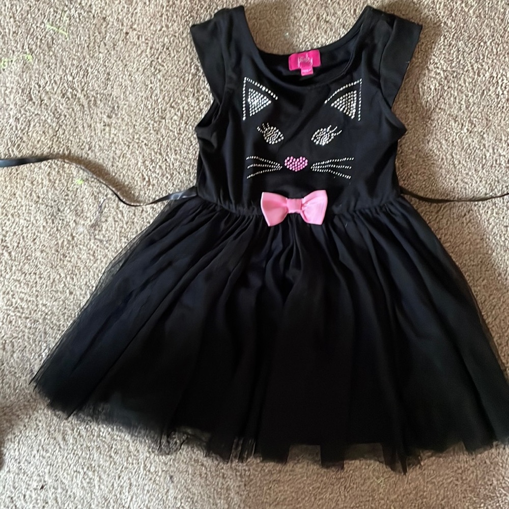 4t kitty cat dress .